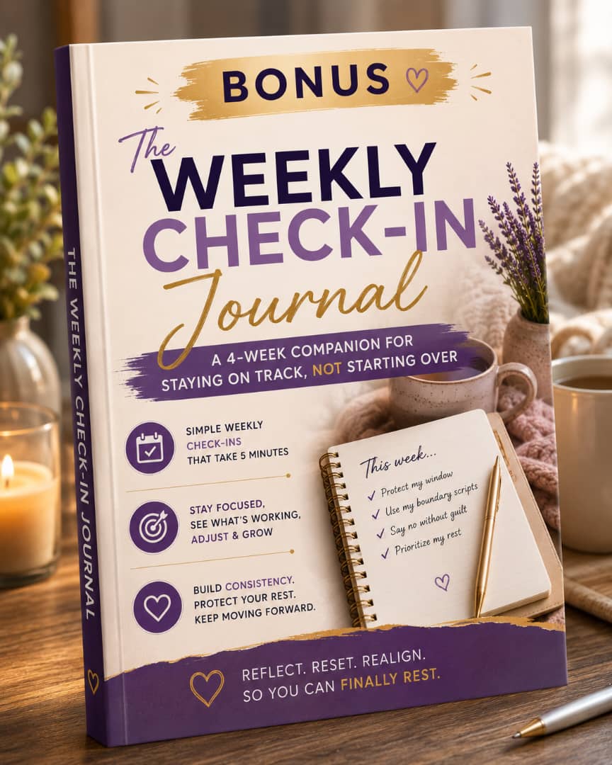 The Weekly Check-In Journal